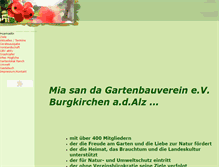 Tablet Screenshot of gartler-burgkirchen.de